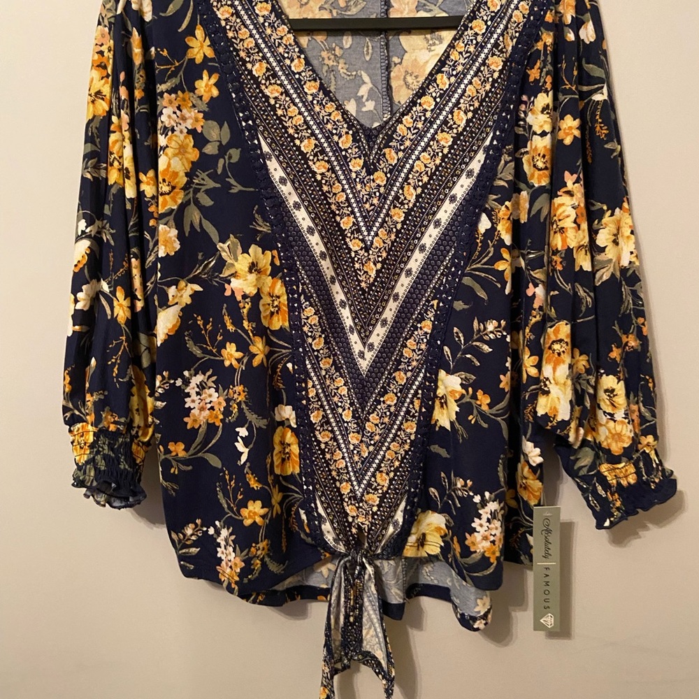 Floral blouse